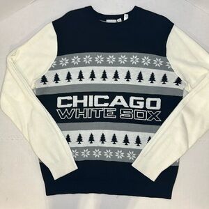 Genuine Merchandise | Ugly Sweater Black & White Chicago White Sox | Size XL